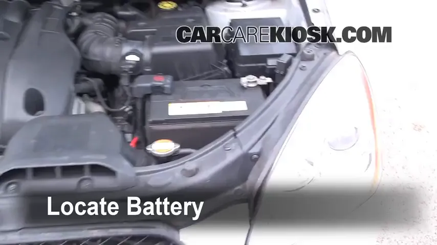 2007 Kia Rondo LX 2.7L V6 Battery Replace